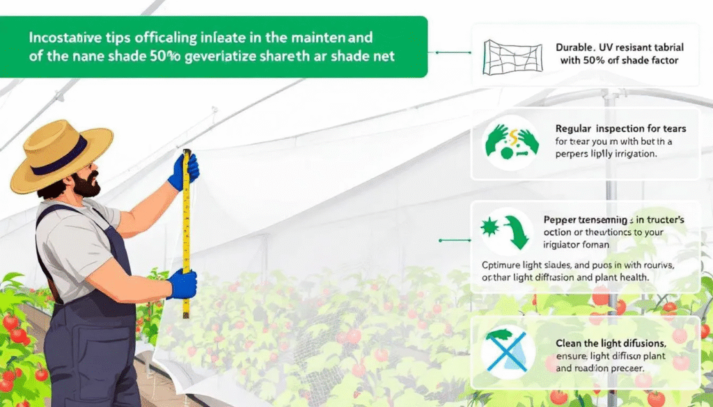 Tips for Maintaining and Using Shade Nets
